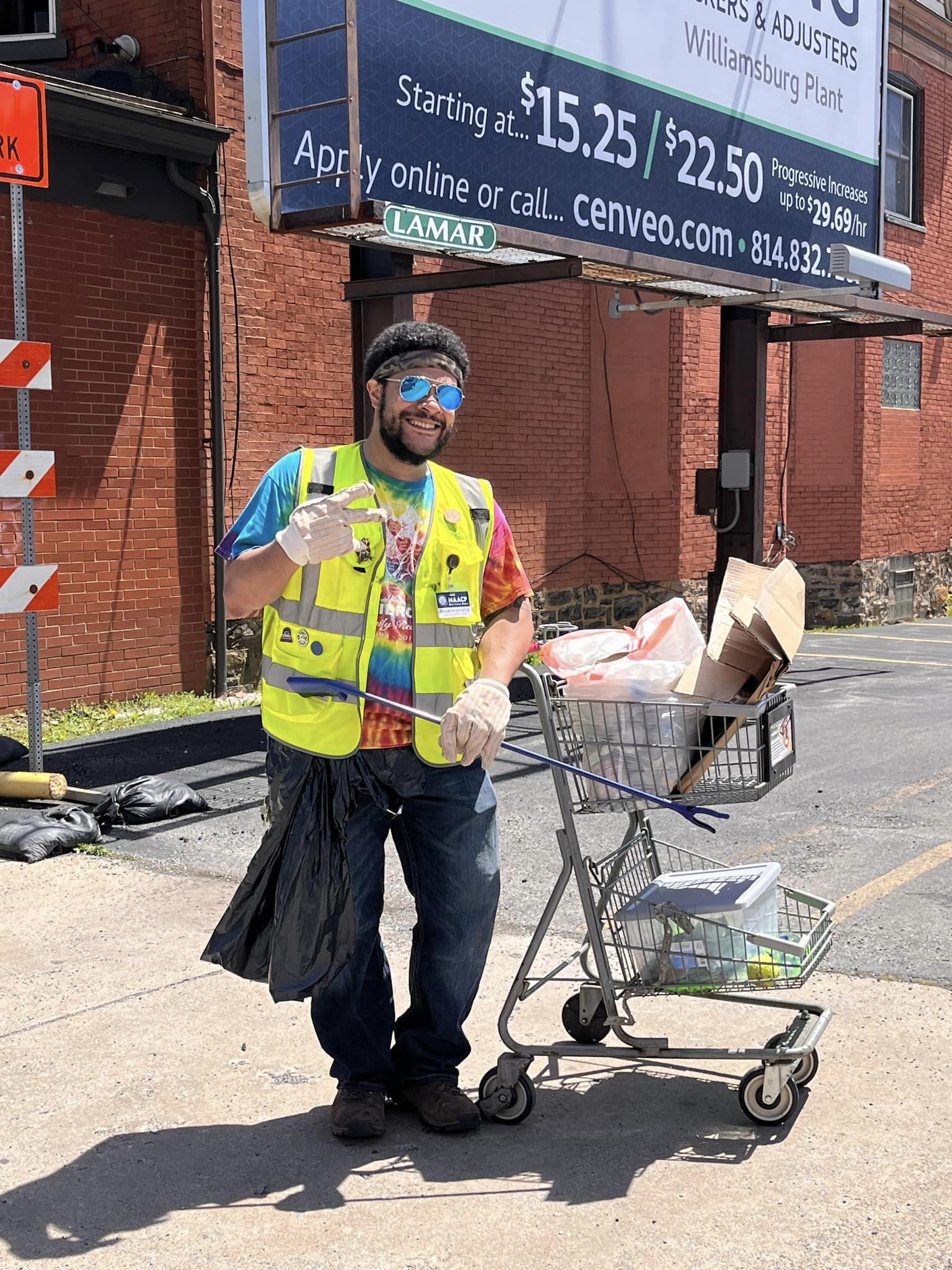 Redd Up Altoona cleanup